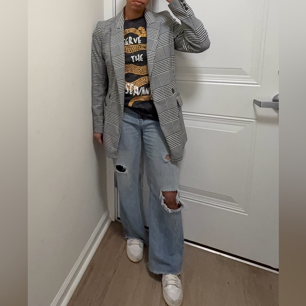 Rachel Zoe Long Boyfriend Blazer
